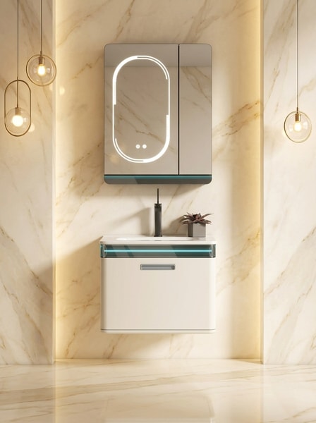 Tủ chậu PVC · series 304 (60cm / 80cm)