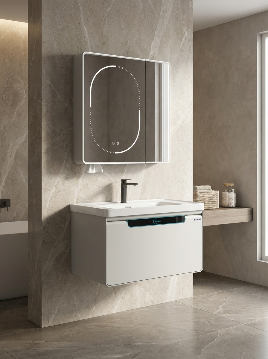 Tủ chậu PVC · series 318 (80cm) — P318-80