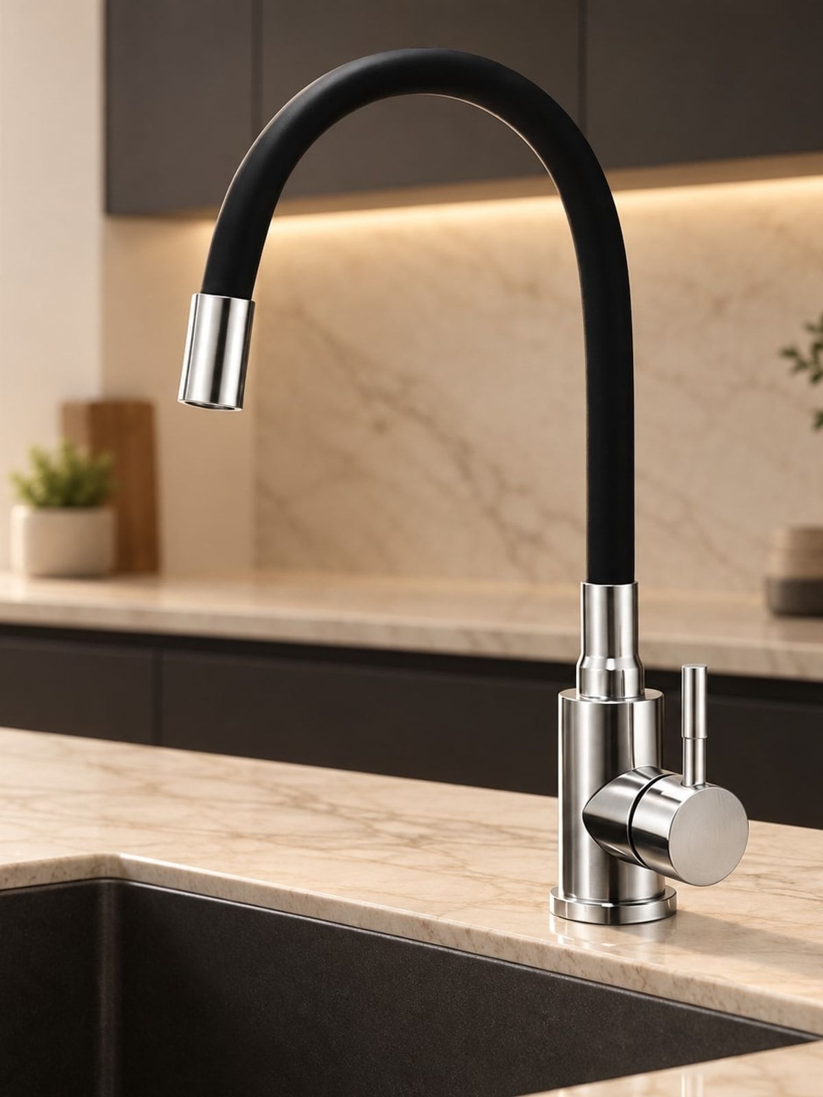 Vòi chậu rửa bát cổ mềm — S6059